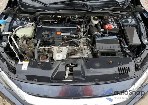 2018 Honda Civic Ex from USA, damaged, VIN 2HGFC2F72JH597037